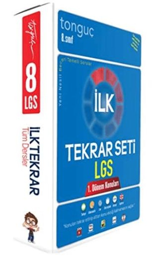 8. Sınıf LGS İlk Tekrar Seti (4 Kitap Takım) | Tonguç Akademi (Ciltsiz)