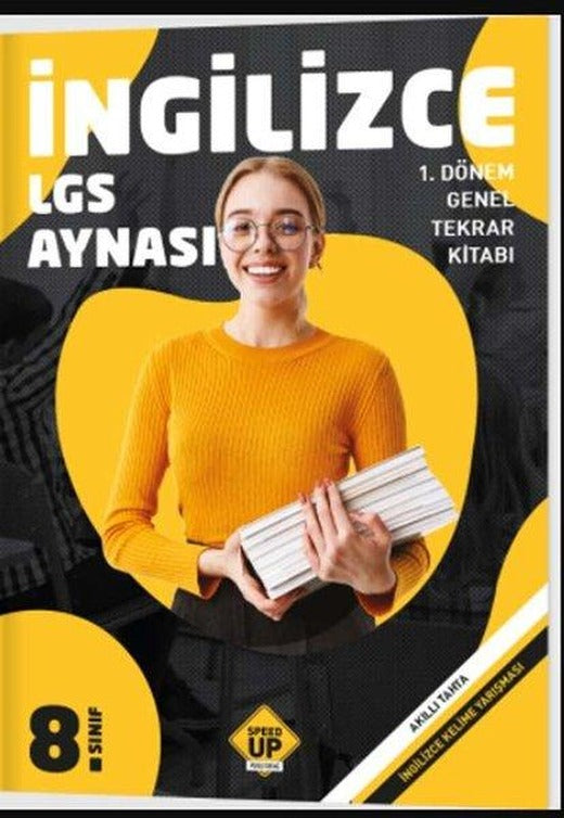 8.Sınıf I. Dönem Genel Tekrar Kitabı Yarıyıl Tatili Tekrar Kitabı | Speed Up Publishing (İnce Kapak)