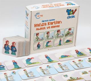 Öğretici Oyunlar Hafıza Kartları Abdest Ve Namaz 42 Kart