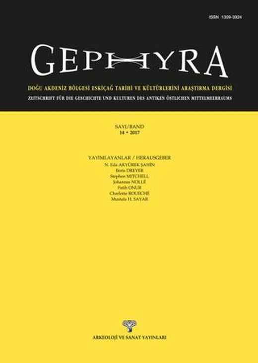Gephyra Sayı 14 / Volume 14 - 2017 | Gephyra (Ciltli)