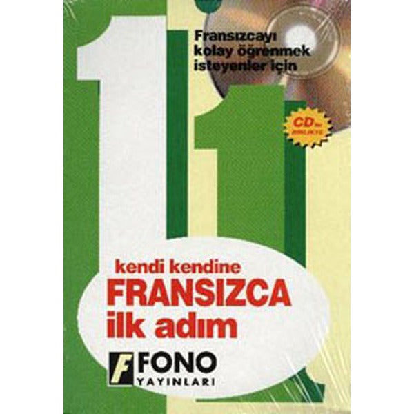 Fransızca İlk Adım 1 CD'li - Kutulu | Fono Yayınları (İnce Kapak)