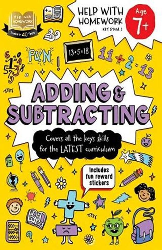 Help With Homework: Adding & Subtracting 7+