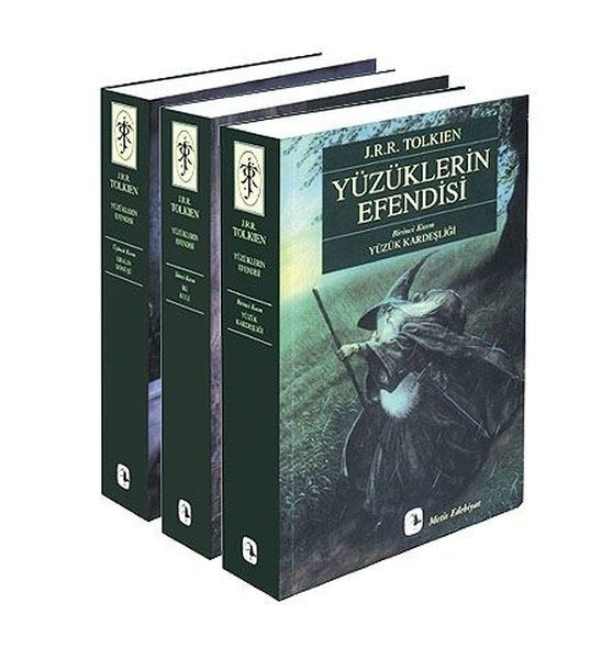 Yüzüklerin Efendisi Seti - 3 Kitap Takım - Hediyeli | Metis Yayınları (İnce Kapak)