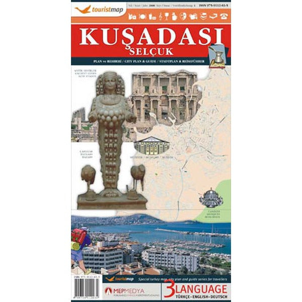 Touristmap Kuşadası / Selçuk | Mep Medya (İnce Kapak)