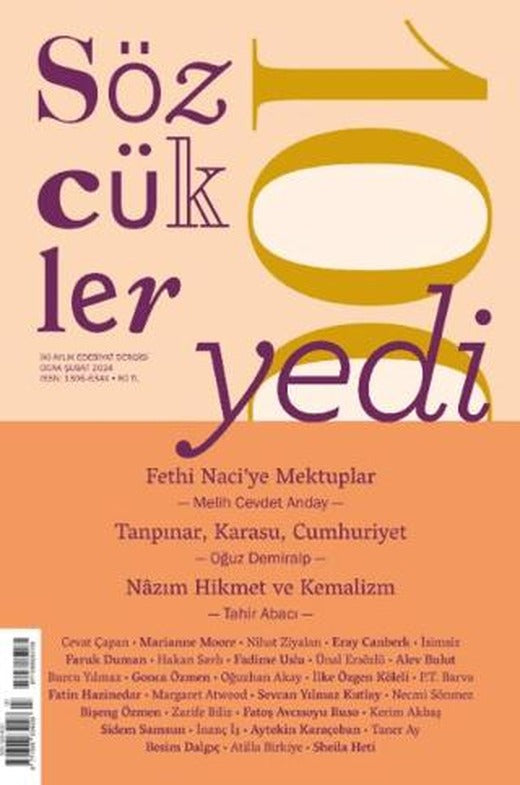 Sözcükler Dergisi 107. Sayı Ocak - Şubat 2024 | Sözcükler Yayınları (Ciltsiz)