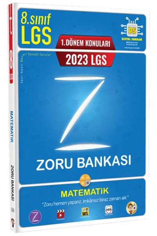 2023 LGS 1. Dönem Matematik Zoru Bankası | Tonguç Akademi (Ciltsiz)
