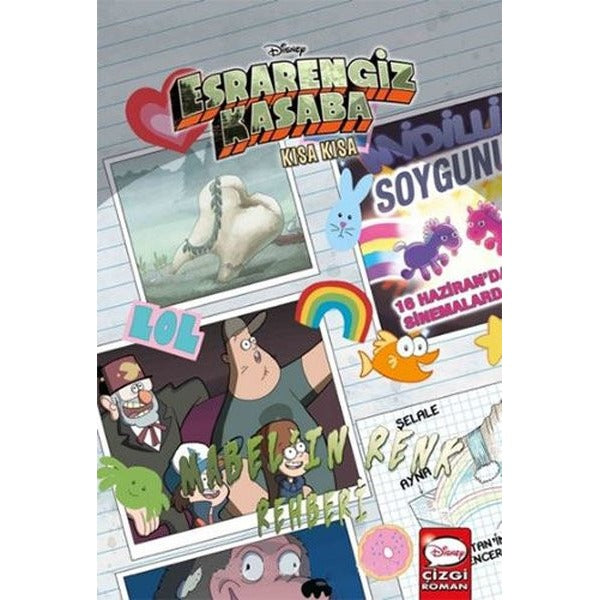 Disney Esrarengiz Kasaba - Kısa Kısa Mabel'in Renk Rehberi | Beta Kids (İnce Kapak)