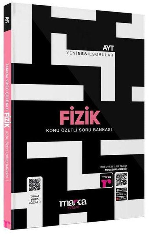 2025 AYT Fizik Konu Özetli Yeni Nesil Soru Bankası Tamamı Video Çözümlü | Marka Yayınları (İnce Kapak)