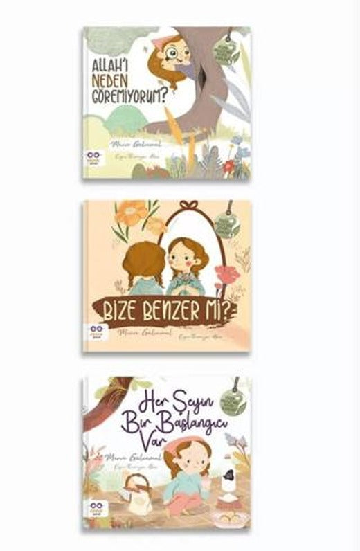 Küçük Merve'nin Büyük Soruları 3 Kitap Set | Cezve Çocuk (Ciltsiz)