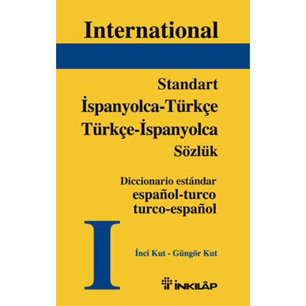 Standart İspanyolca-Türkçe / Türkçe-İspanyolca Sözlük | İnkılap Yayınları