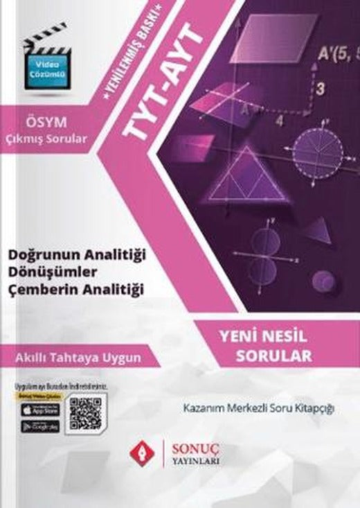 TYT-AYT Doğrunun Analitiği Dönüşümler Çemberin Analitiği
