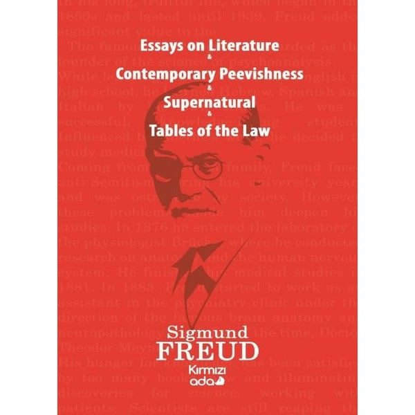 Essays on Literature - Contemporary Peevishness - Supernatural - Tables of the Law | Kırmızı Ada Yayınları (Ciltsiz)
