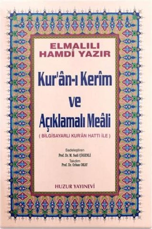 Cami Boy Kur’an-ı Kerim ve Açıklamalı Meali (Bilg. Hatlı)