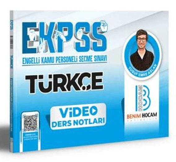 E-KPSS Türkçe Video Ders Notları | Benim Hocam Yayınları (Ciltsiz)