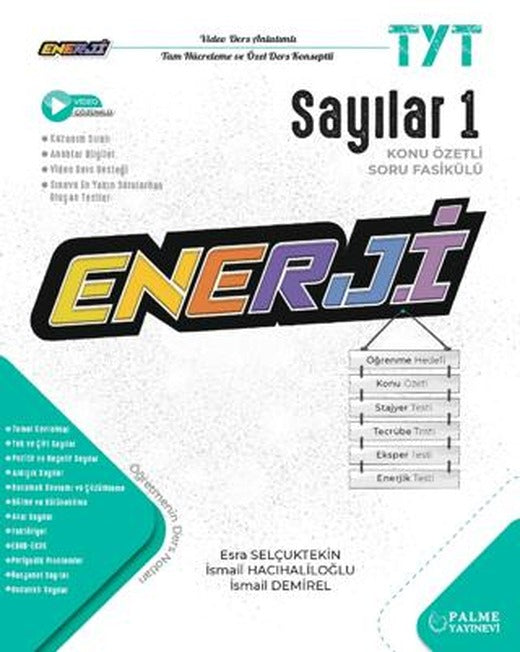 TYT Enerji Sayılar 1 Konu Özetli Soru Fasikülü | Palme Yayınları (Ciltsiz)