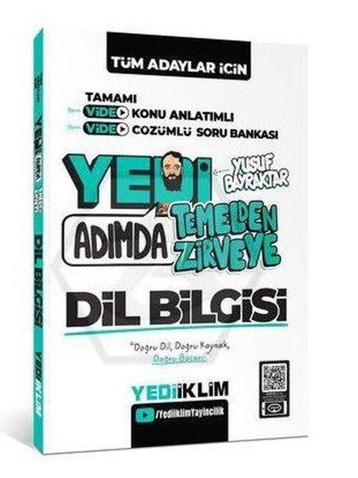 Yediiklim Tüm Aday 7 Adım Temel Zirve Dilbilgisi | Yediiklim Yayınları (İnce Kapak)
