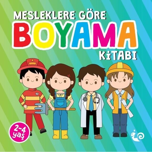 Mesleklere Göre Boyama Kitabı | Çikolata Yayınevi (Ciltsiz)