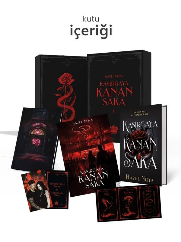 Kasırgaya Kanan Saka 1 - Hediyeli Özel Kutu | Ephesus Yayınları (Ciltli)