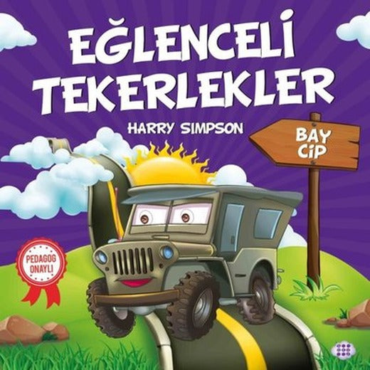 Bay Cip-Eğlenceli Tekerlekler | Dokuz Yayınları