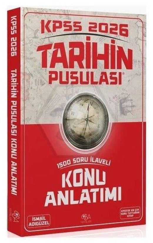 2026 KPSS Tarihin Pusulası Konu Anlatımı | CBA Yayınları (İnce Kapak)