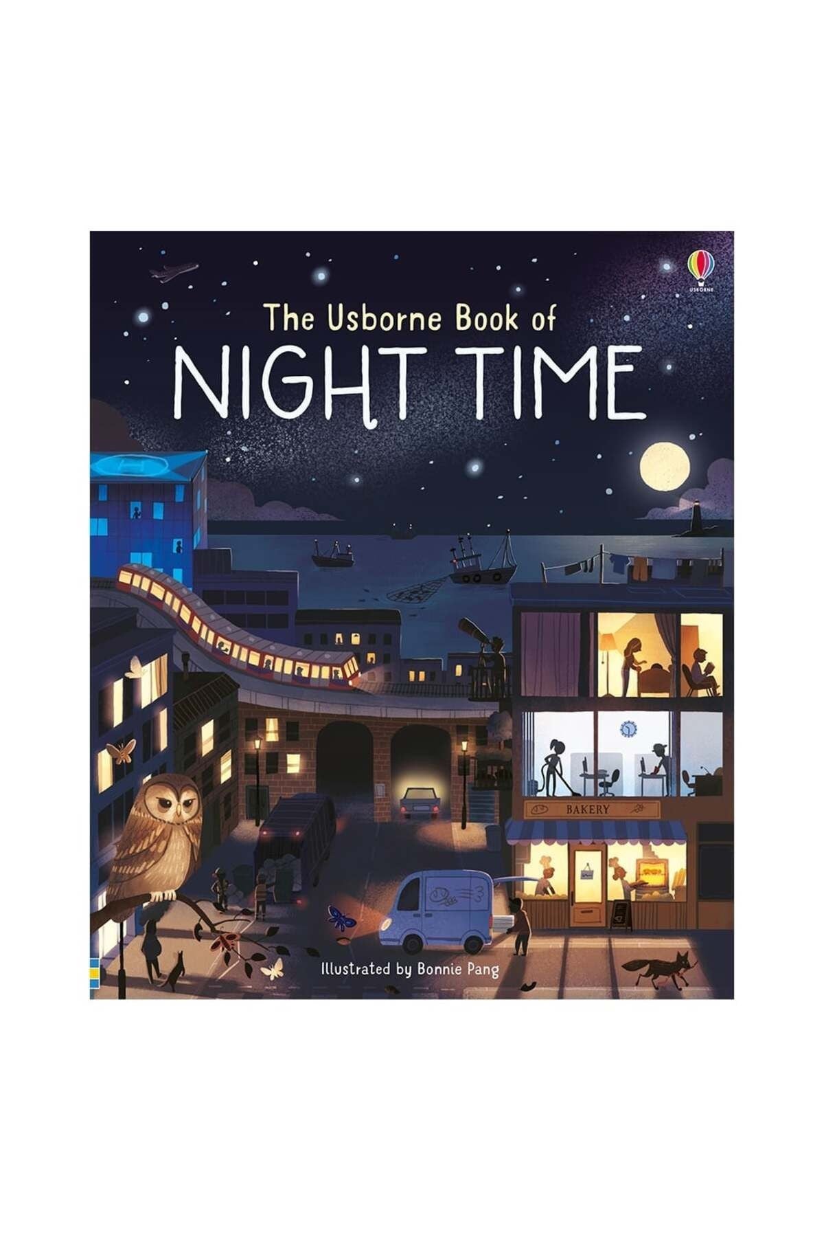 The Usborne Book of Night Time | Usborne (Ciltsiz)