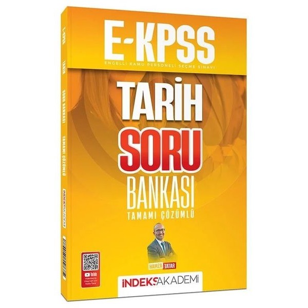 2026 EKPSS Tarih Soru Bankası Çözümlü | İndeks Akademi (İnce Kapak)