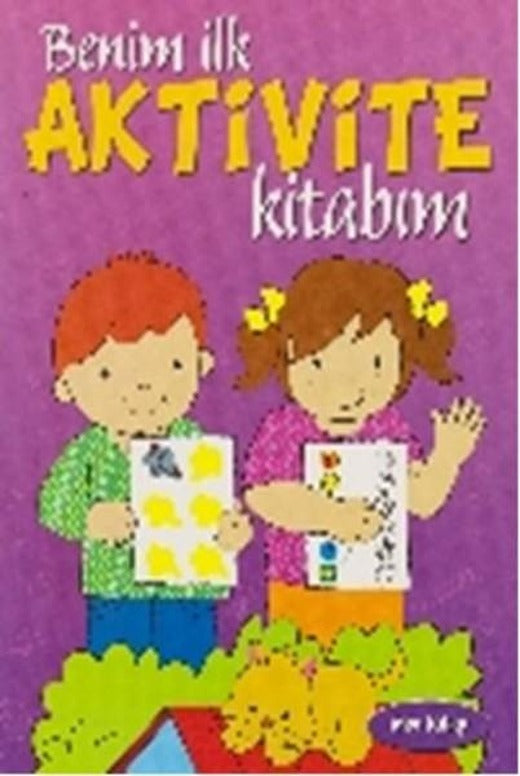 Benim İlk Aktivite Kitabım-Mor Kitap | Parıltı Yayınları - Çocuk Kitapları Dizisi (İnce Kapak)