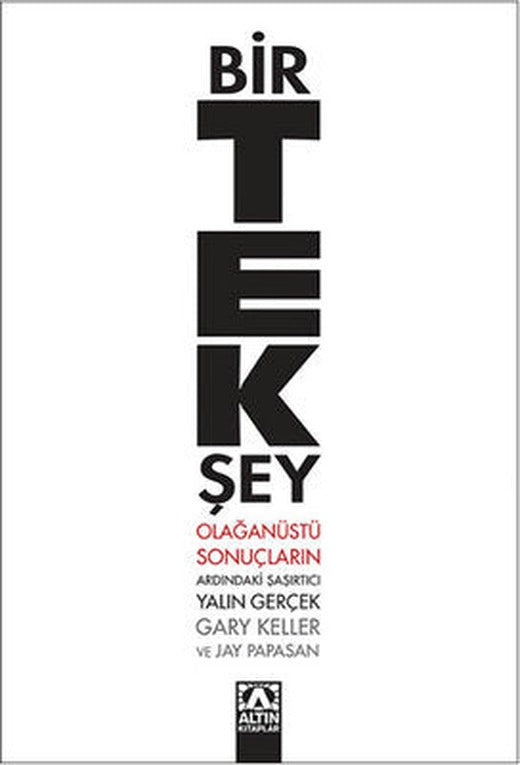 Bir Tek Şey | Altın Kitaplar