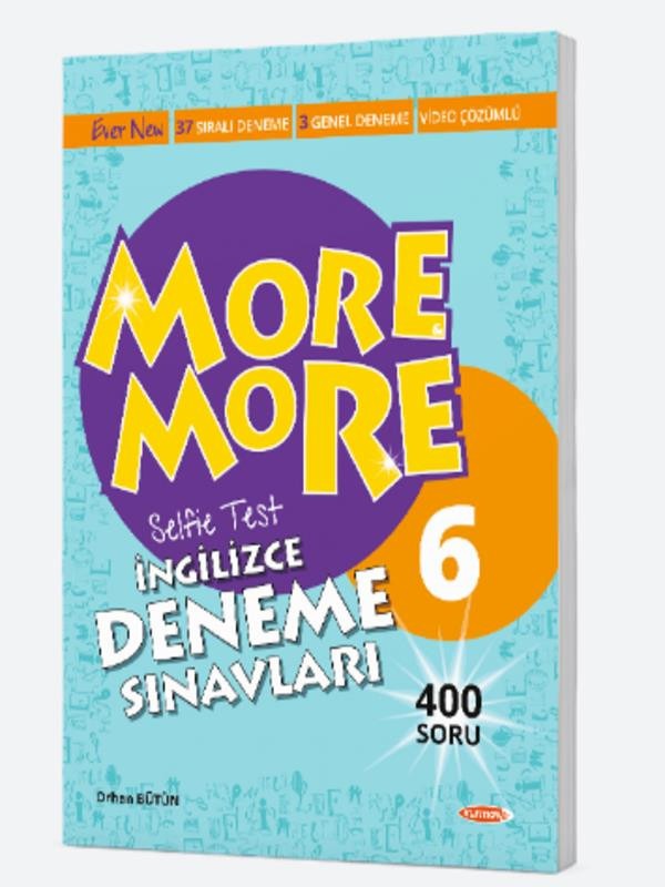 More and More English 6 Selfie Test | Kurmay Yayınları (Ciltsiz)