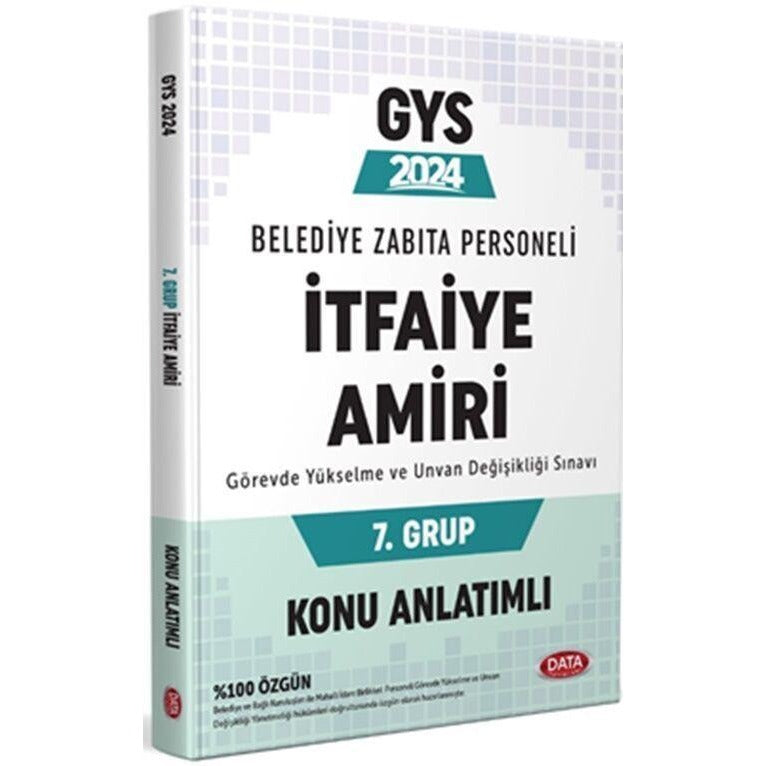 Belediye İtfaiye Personeli İtfaiye Amiri 2. Grup GYS Konu Anlatımlı