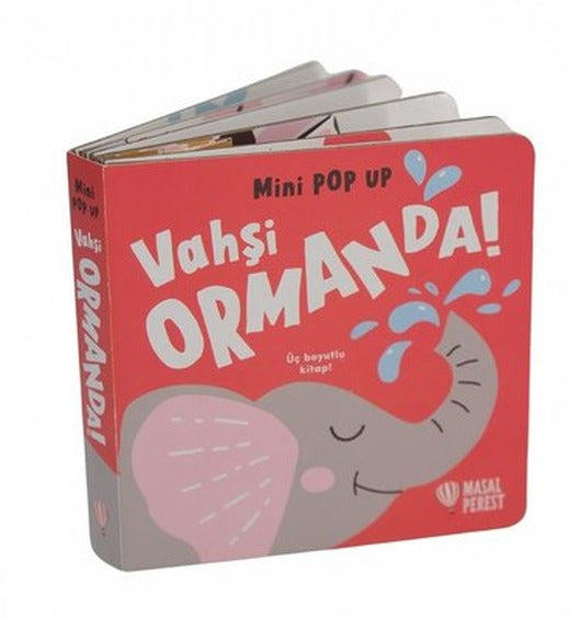 Vahşi Ormanda! Mini Pop Up | Masalperest (Ciltli)