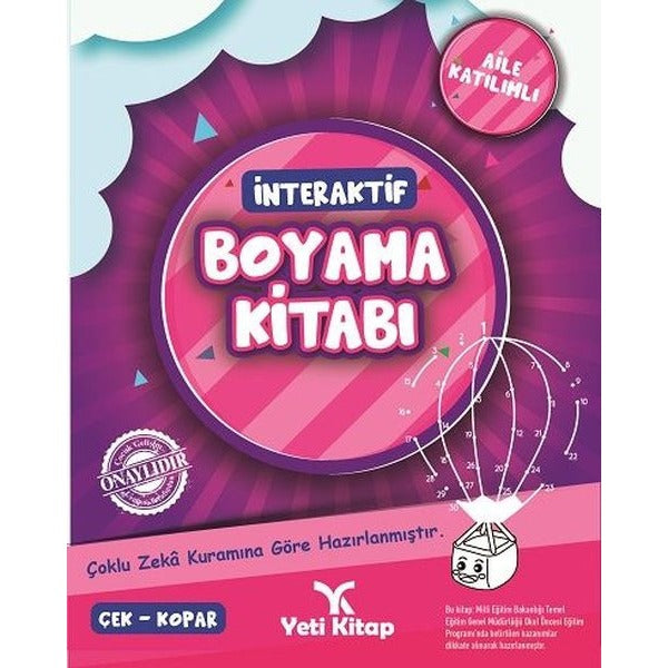 İnteraktif Boyama Kitabı 2 | Yeti Kitap (İnce Kapak)