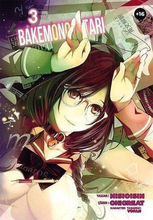 Bakemonogatari Cilt 3 | Komik Şeyler (İnce Kapak)