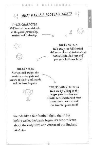 The Football GOAT: Kane v. Bellingham | Walker Books (İnce Kapak) - Resim 3