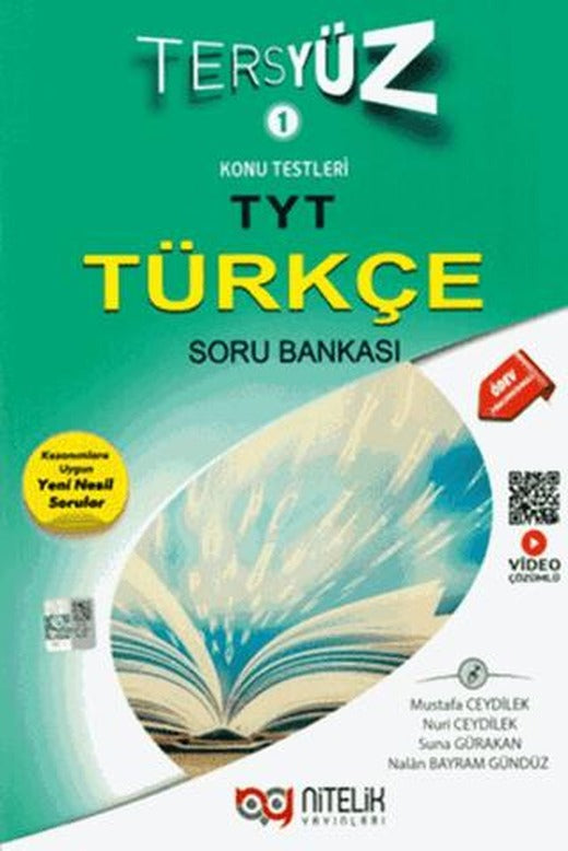 Yks Tyt Tersyüz Türkçe Soru Bankası | Nitelik Yayınları (Ciltsiz)