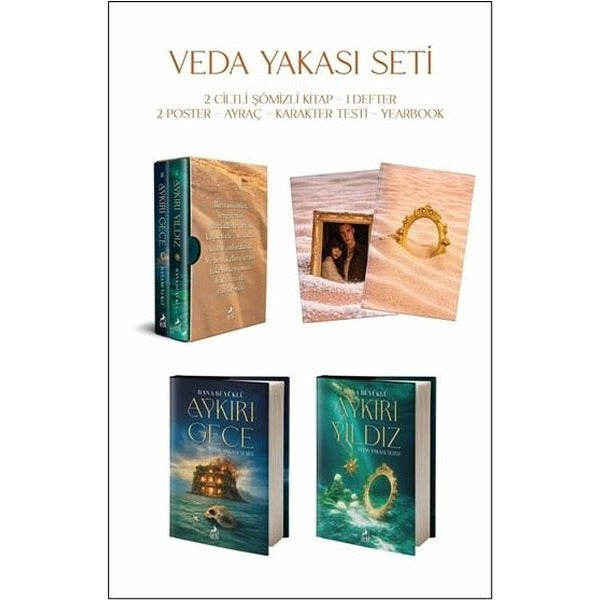 Veda Yakası Seti - 2 Kitap Takım Kutulu | Ren Kitap (Ciltli)