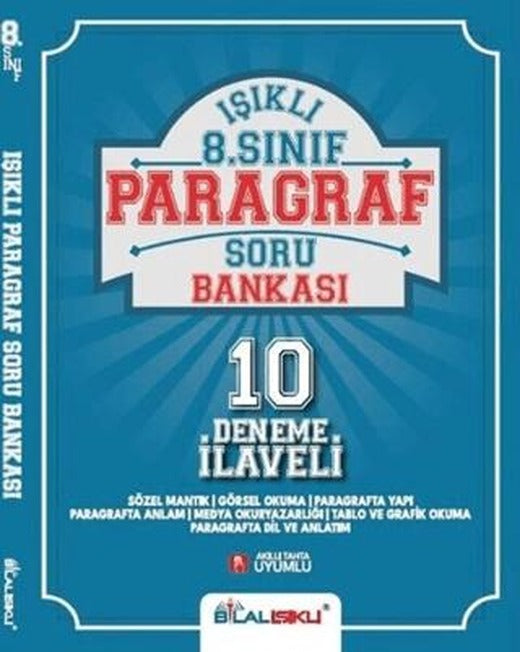 8. Sınıf Paragraf Işıklı Soru Bankası 10 Deneme İlaveli