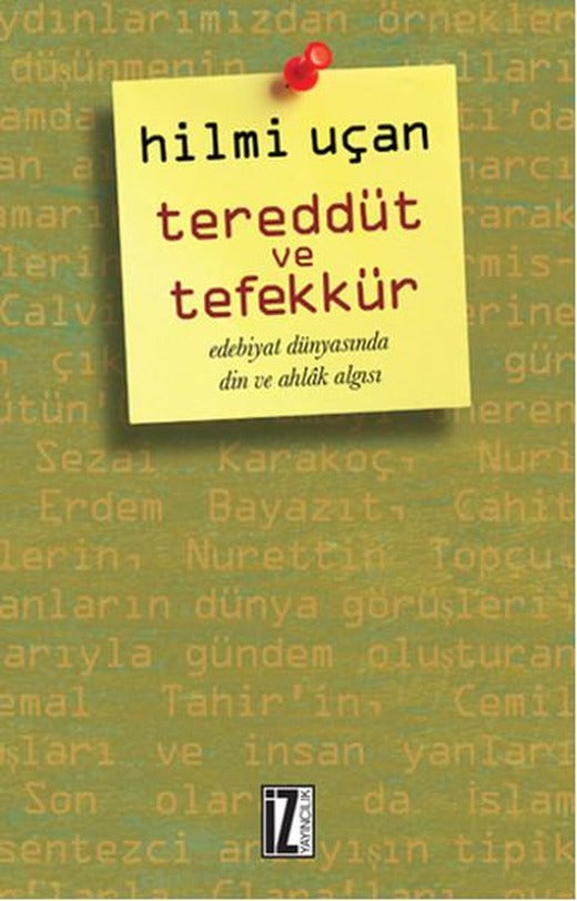 Tereddüt ve Tefekkür | İz Yayıncılık - İnceleme-Araştırma Dizisi (İnce Kapak)