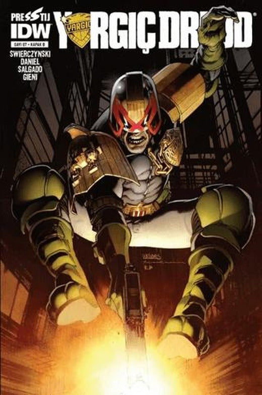 Yargıç Dredd Sayı: 7 - Kapak B | Presstij Kitap (Ciltsiz)
