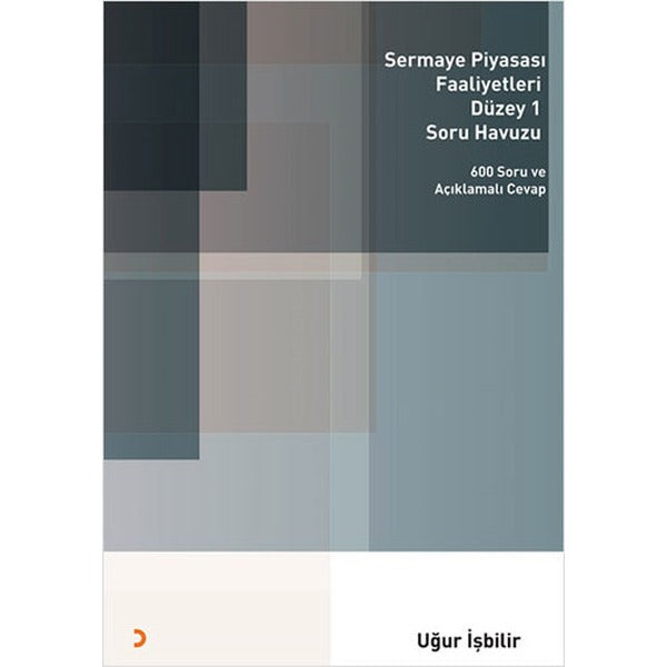 Sermaye Piyasası Faaliyetleri Düzey 1 Soru Havuzu | Cinius - Eğitim Dizisi (İnce Kapak)