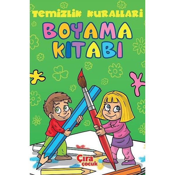 Temizlik Kuralları Boyama Kitabı