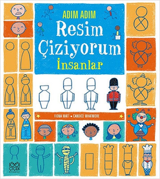 Adım Adım Resim Çiziyorum - İnsanlar | 1001 Çiçek