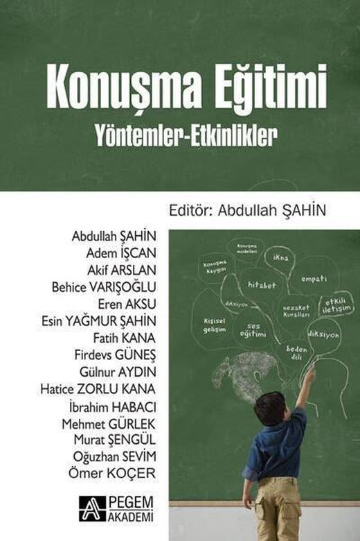 Konuşma Eğitimi | Pegem Akademi Yayıncılık (İnce Kapak)