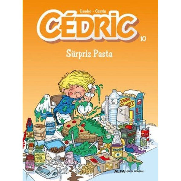 Cedric 10-Süpriz Pasta | Alfa Yayıncılık (İnce Kapak)