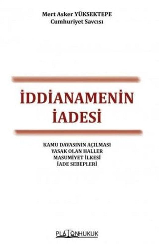 İddianamenin İadesi
