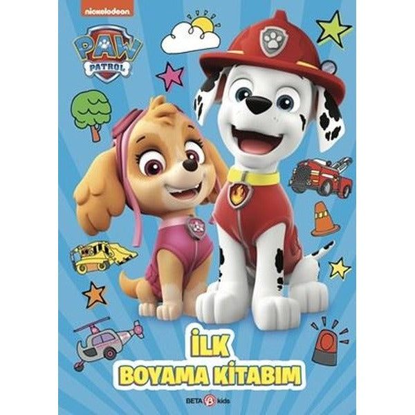 Paw Patrol - İlk Boyama Kitabım | Beta Kids (İnce Kapak)