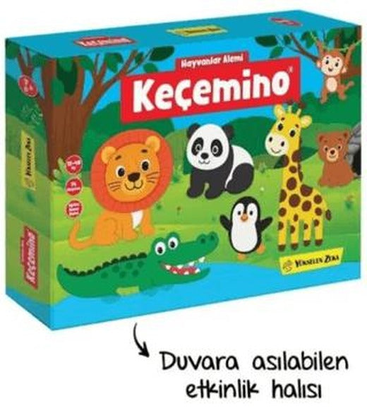 Keçemino Etkinlik Halısı - Hayvanlar Alemi