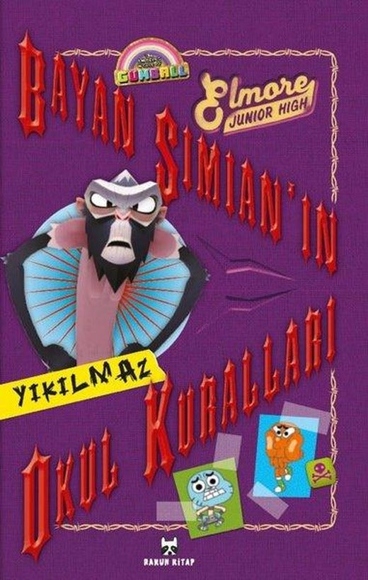Bayan Simian'ın Yıkılmaz Okul Kuralları | Rakun Kitap (İnce Kapak)
