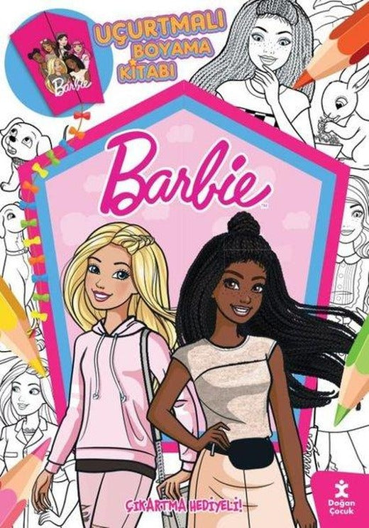 Barbie - Uçurtmalı Boyama Kitabı - Çıkartma Hediyeli! | Doğan Çocuk (İnce Kapak)