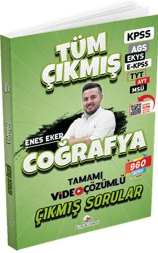 2026 Coğrafya Tüm Sınavlar Tamamı Video Çözümlü Çıkmış Sorular | Dizgi Kitap (Ciltsiz)